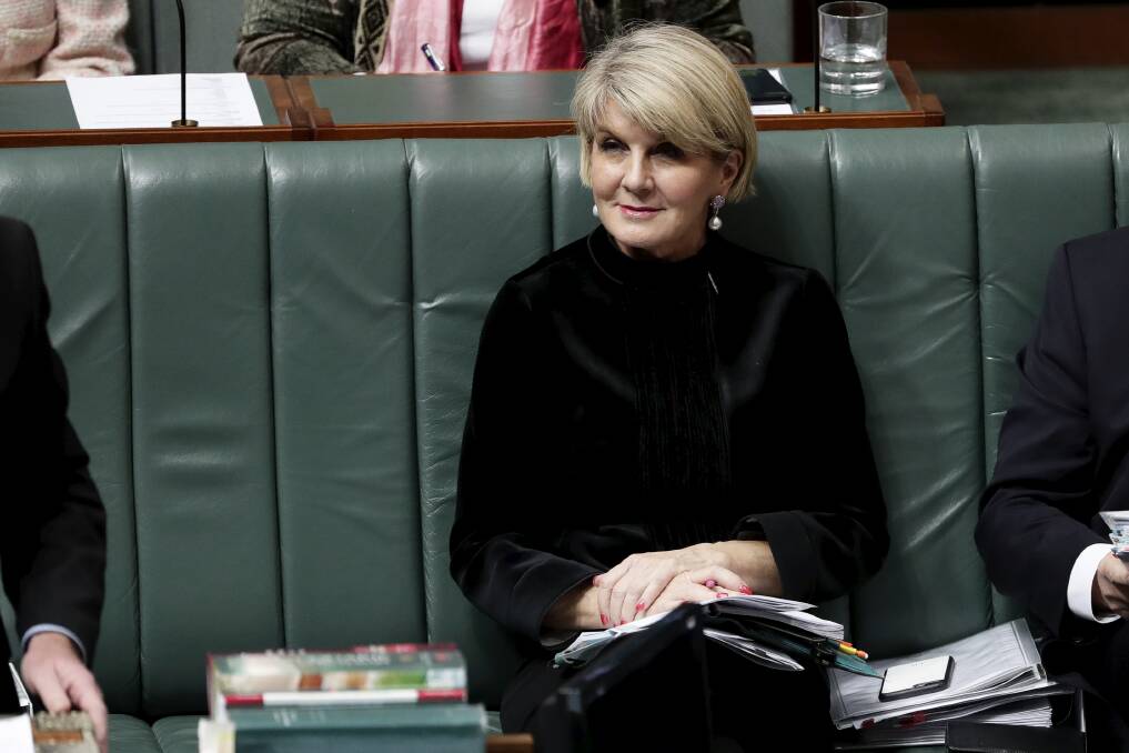 Foreign Minister Julie Bishop has raised the issue of Australians missing in action from the Korean War during a meeting with her North Korean counterpart, Ri Yong-ho. Photo: Alex Ellinghausen