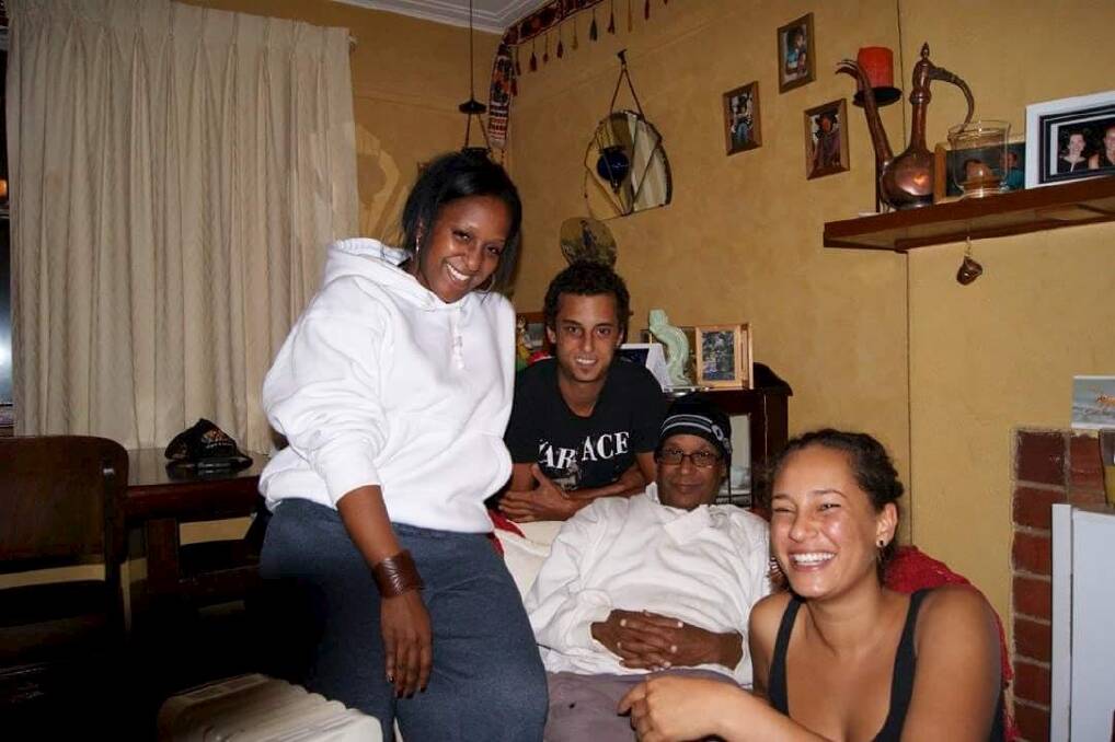 The Kahsai family, Vanessa, Addam and Rezina about five years ago. Photo: Supplied