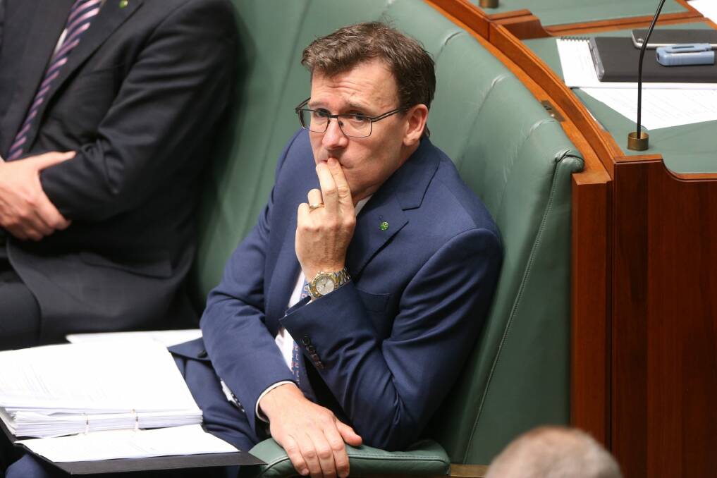 Missing minister: Alan Tudge was notably absent while the robo-debt crisis grew. Photo: Andrew Meares