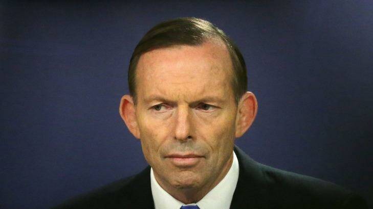 Tony Abbott has said Canberra could be a potential target for terrorists.