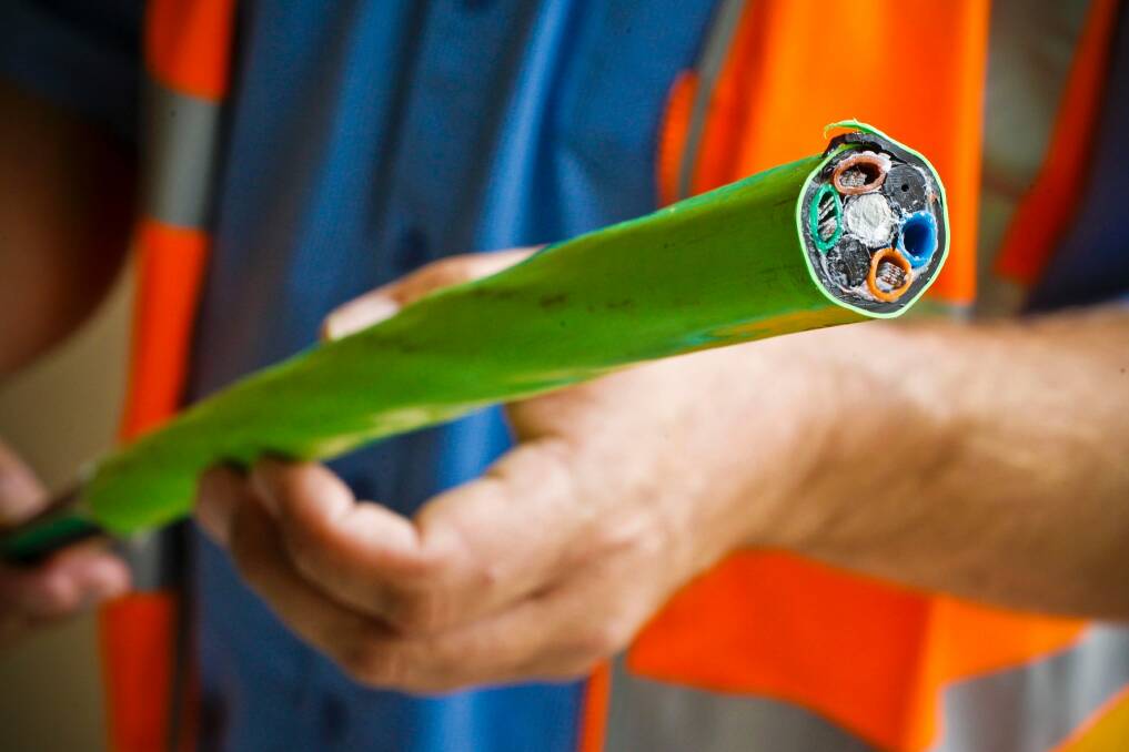 The NBN is not due to by finished until 2020. Photo: Glenn Hunt