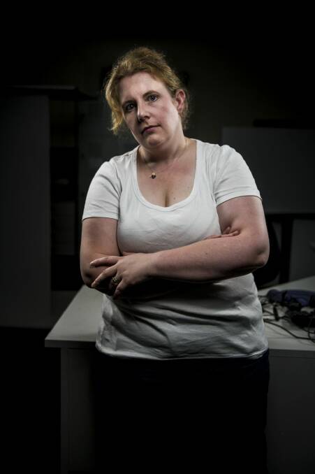 'I think there's a lot of people in the public service in Canberra on comfortable incomes who have no idea what it's like for people on lower wages': Lorrell McGuinness Photo: Jay Cronan
