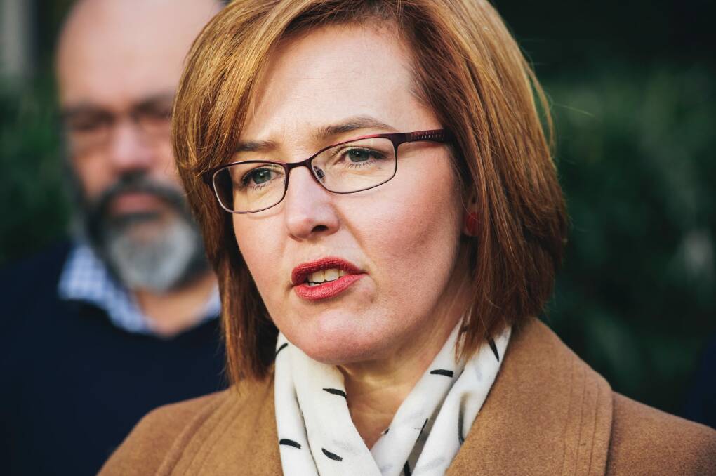 Health Minister Meegan Fitzharris has tabled the government's official response to the inquest into Paul Fennessy's death in 2010. Photo: Rohan Thomson