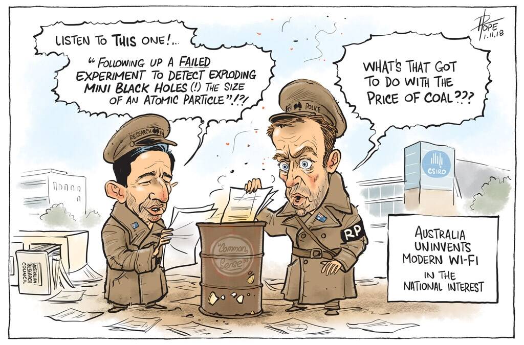 The Canberra Times' editorial cartoon for Thursday, November 1, 2018. Photo: David Pope