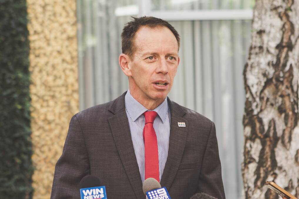 Climate Change Minister Shane Rattenbury has ordered the audit into Evoenergy's reporting on the feed-in tariff scheme. Photo: Jamila Toderas