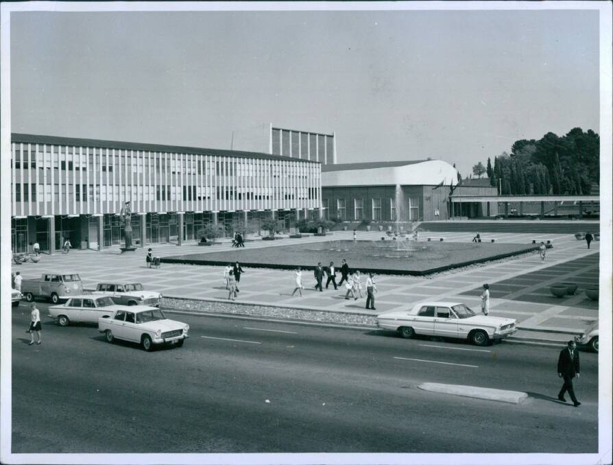 Early promise. Civic Square in 1967. Photo: Fairfax Media