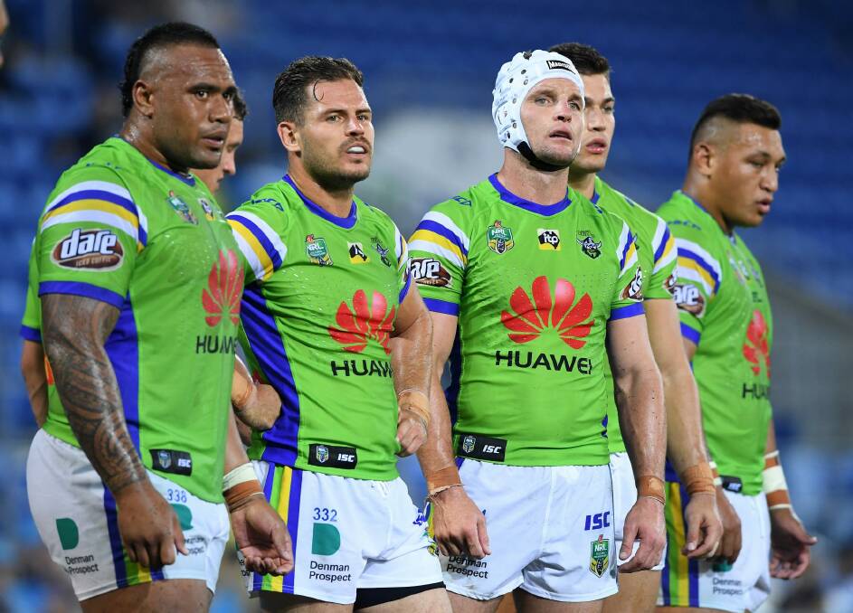 The Canberra Raiders lost a thriller to Gold Coast.