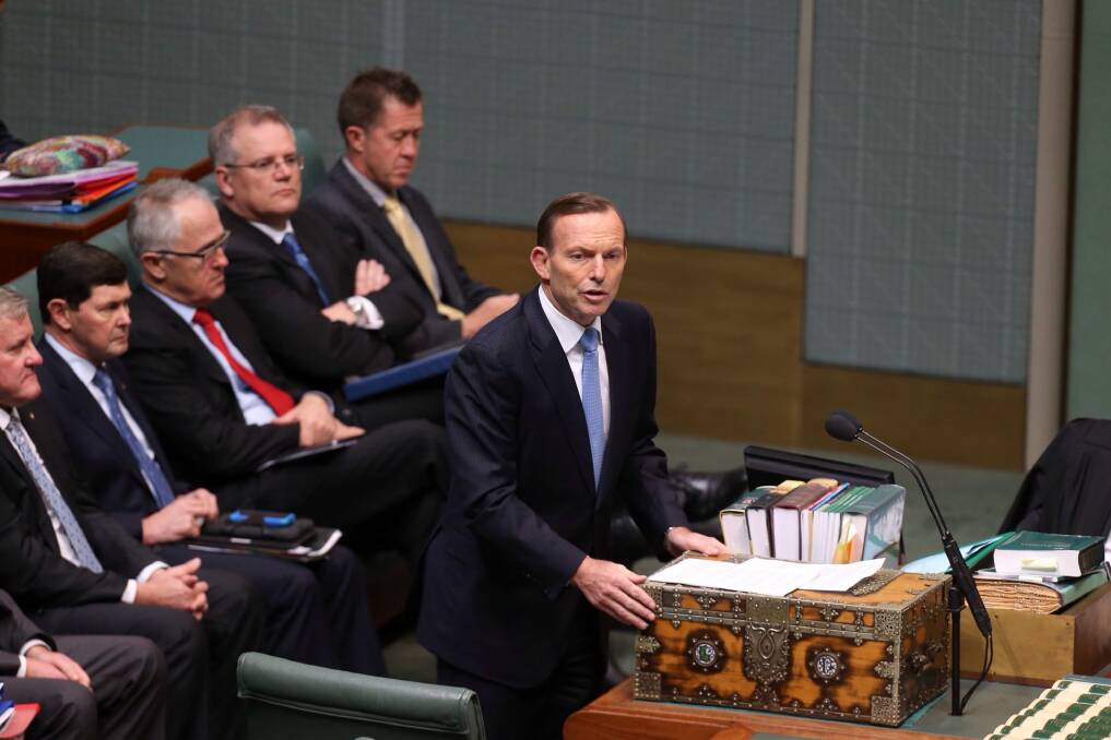 Prime Minister Tony Abbott warns that the curtailing of some freedoms is necessary. Photo: Andrew Meares