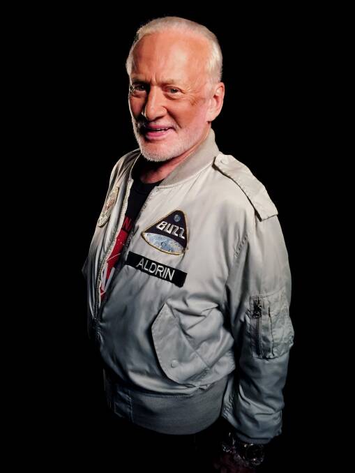 Former astronaut Buzz Aldrin will share his plans for colonising Mars in Canberra on November 7. Photo: Buzz Aldrin Enterprises