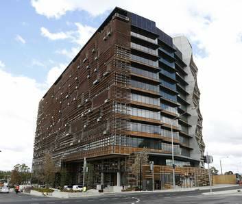The Nishi Building in New Acton, home to the Department of Climate Change. Photo: Jeffrey Chan