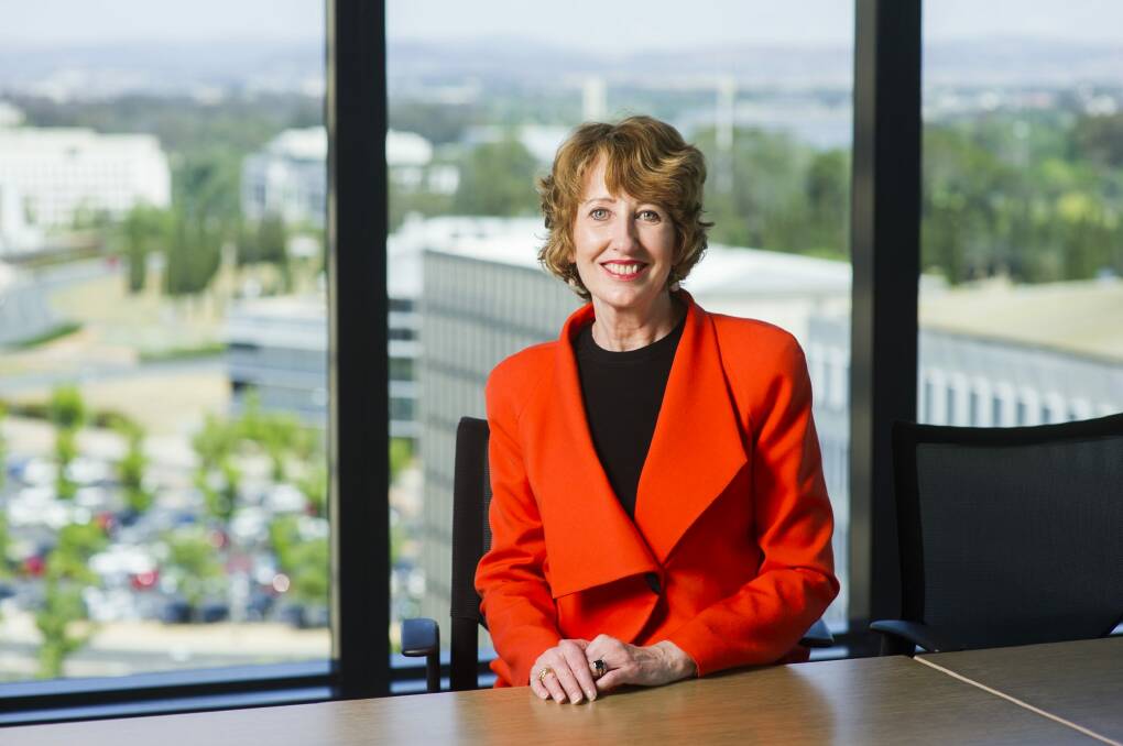 STEPPING UP: EY Canberra managing partner, Lucille Halloran, will soon become the organisation's Oceania government and public sector leader. Photo: Rohan Thomson