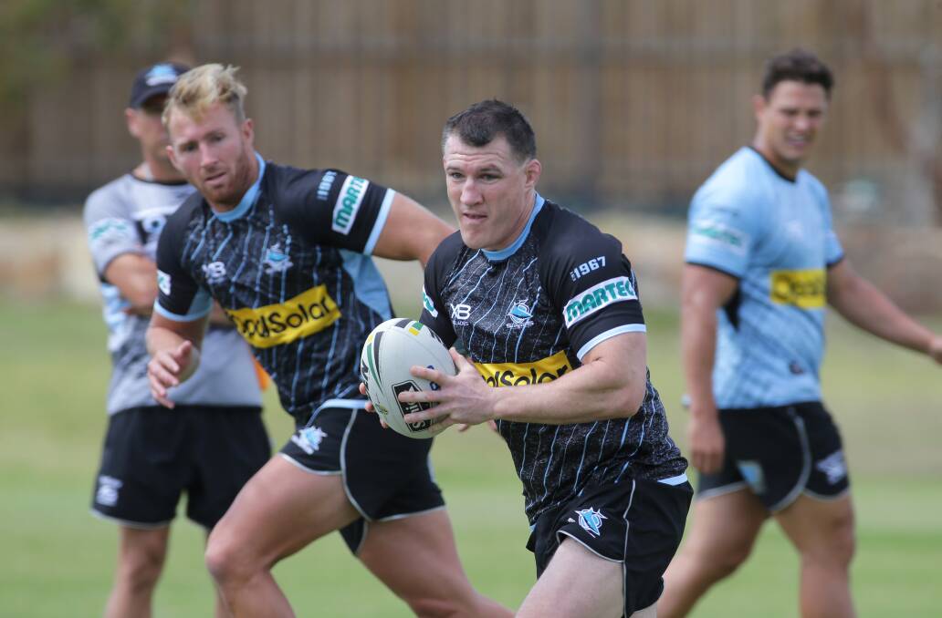Paul Gallen could return to face the Raiders. Photo: John Veage