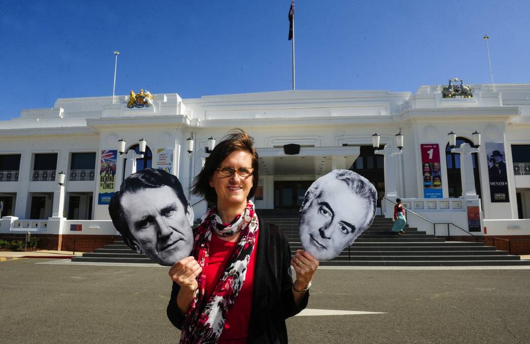 Libby Stewart, senior historian at the Museum of Australian Democracy at Old Parliament House in October 2015. Photo: Melissa Adams