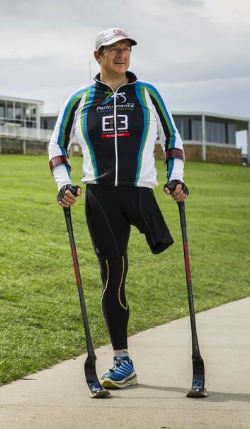 Paralympian Michael Milton. Photo: Rohan Thomson