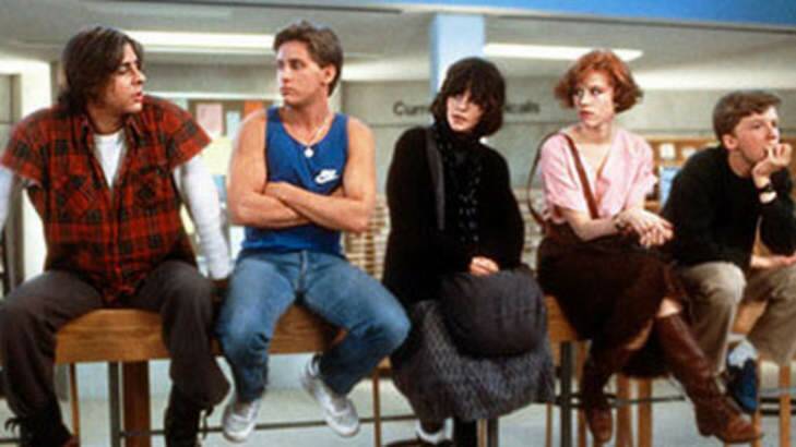 <i>The Breakfast Club</i> made detention cool. Photo: Universal Pictures, 1985