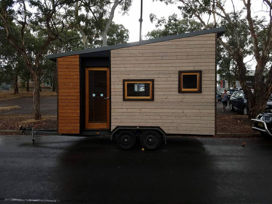 This tiny house stolen from Canberra, owned by business owner Julie Bray, was found in Queensland less than a day later. Photo: supplied