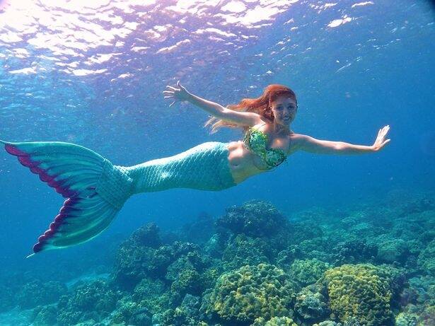 Now there's a story: Canberra holidaymaker Nigel was abducted by nymphomaniacal mermaids as he took his dawn dip at Broulee. Photo: SWNS