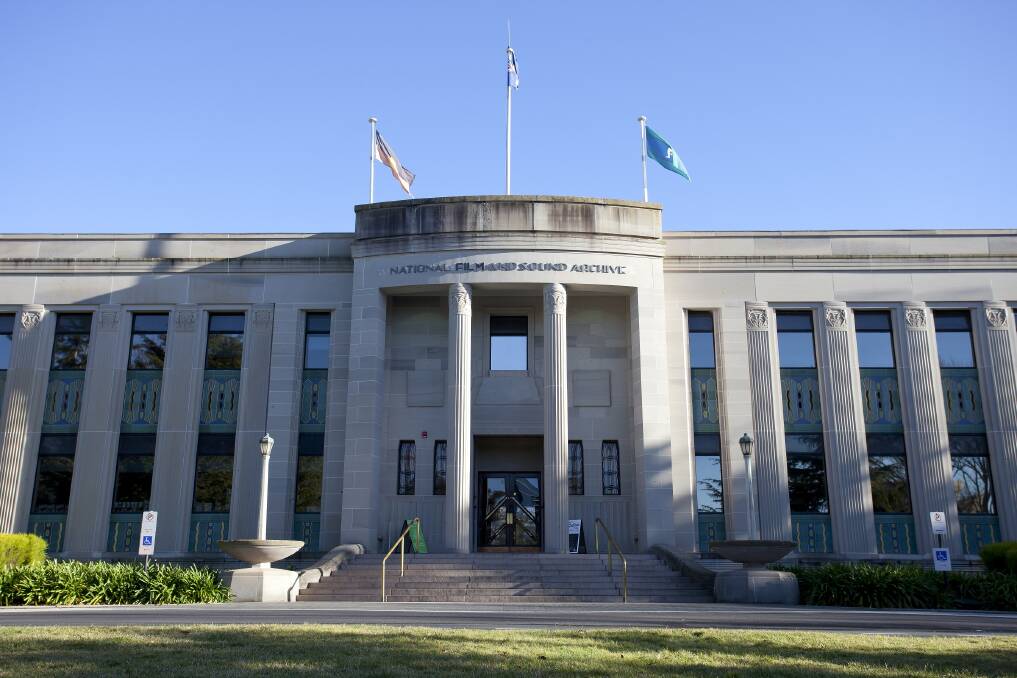 The National Film and Sound Archive in Acton, Canberra. Photo: Fairfax Media
