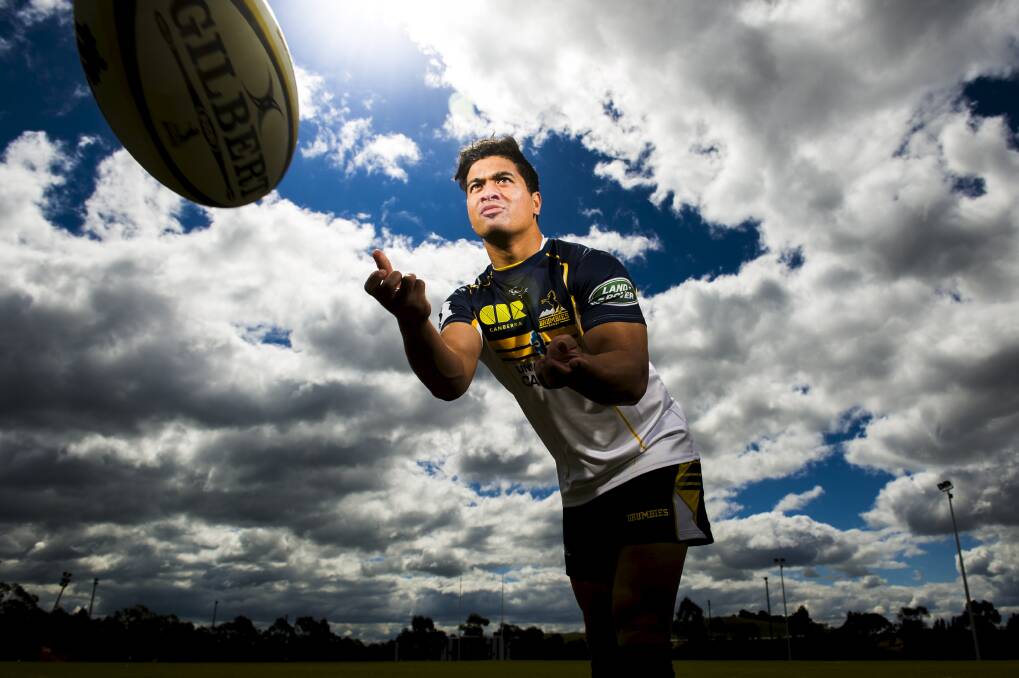 Rodney Iona played two seasons with the Brumbies. Photo: Rohan Thomson