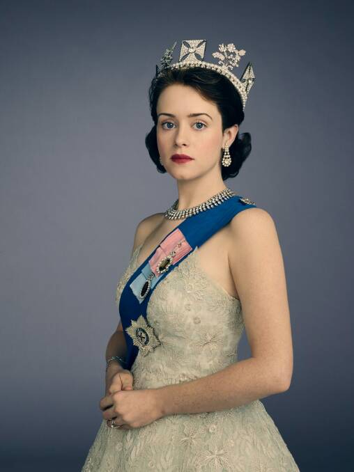 Claire Foy stars as the Queen in TV serial <i>The Crown</i>. Photo: Jason Bell/Netflix