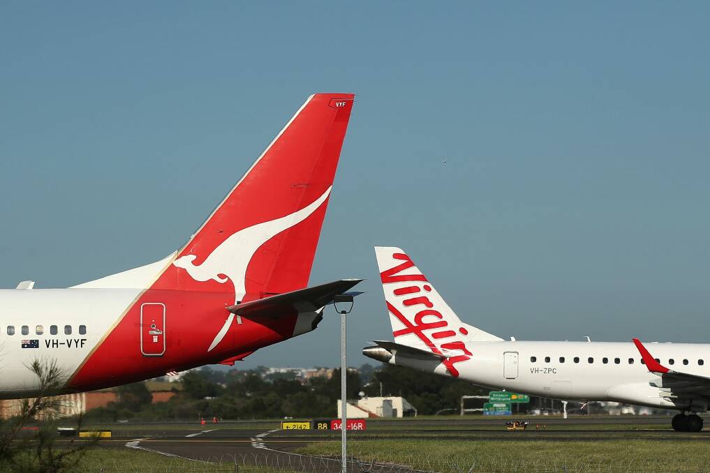 Qantas and Virgin lead cancellations between Canberra and Sydney.  Photo: Bloomberg
