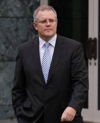 Opposition immigration spokesman Scott Morrison said every bridging visa issued was ‘‘an admission of failure of the government’s policy''. Photo: Alex Ellinghausen 