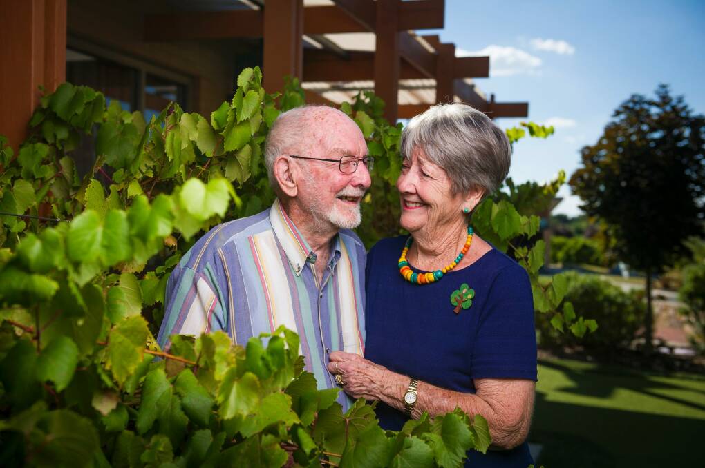 Dawn and Glynn Mckay have been married for 61 years. Photo: Dion Georgopoulos