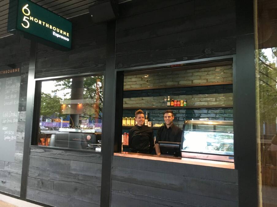 The new espresso bar at 65 Northbourne, formerly Benchmark Wine Bar. Source: Facebook. Photo: Facebook