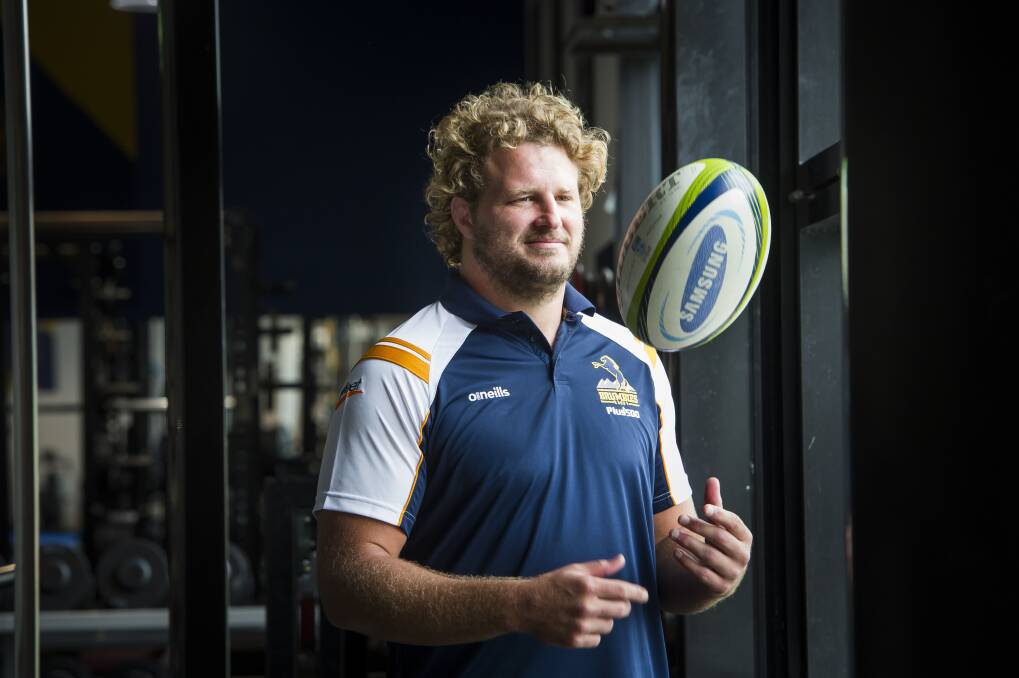 James Slipper moved to Canberra last week for a new rugby start. Photo: Elesa Kurtz