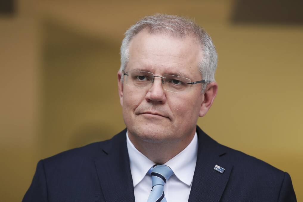 It's unclear as to whether Scott Morrison will move into the Lodge. Photo: Alex Ellinghausen