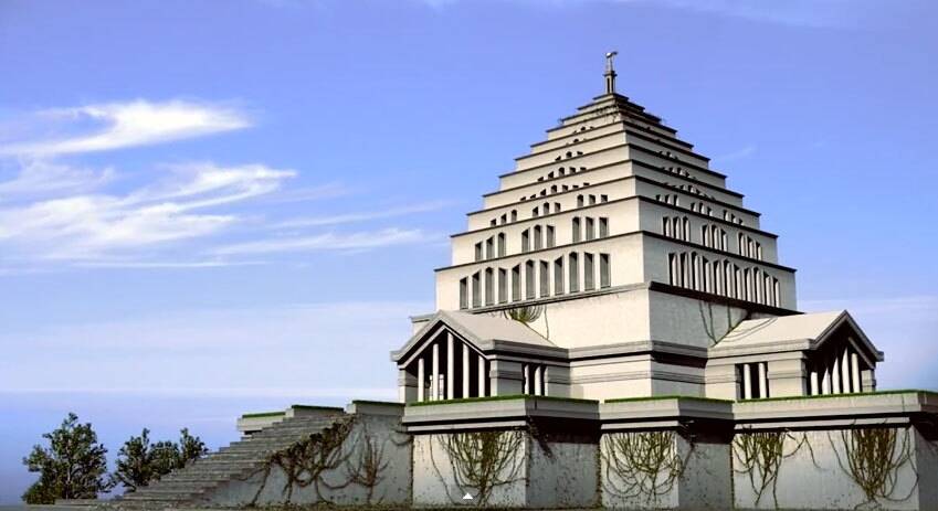 Screenshots of The Capitol by Walter Burley Griffin and Marion Mahoney Griffin. Photo: Screengrab via Youtube
