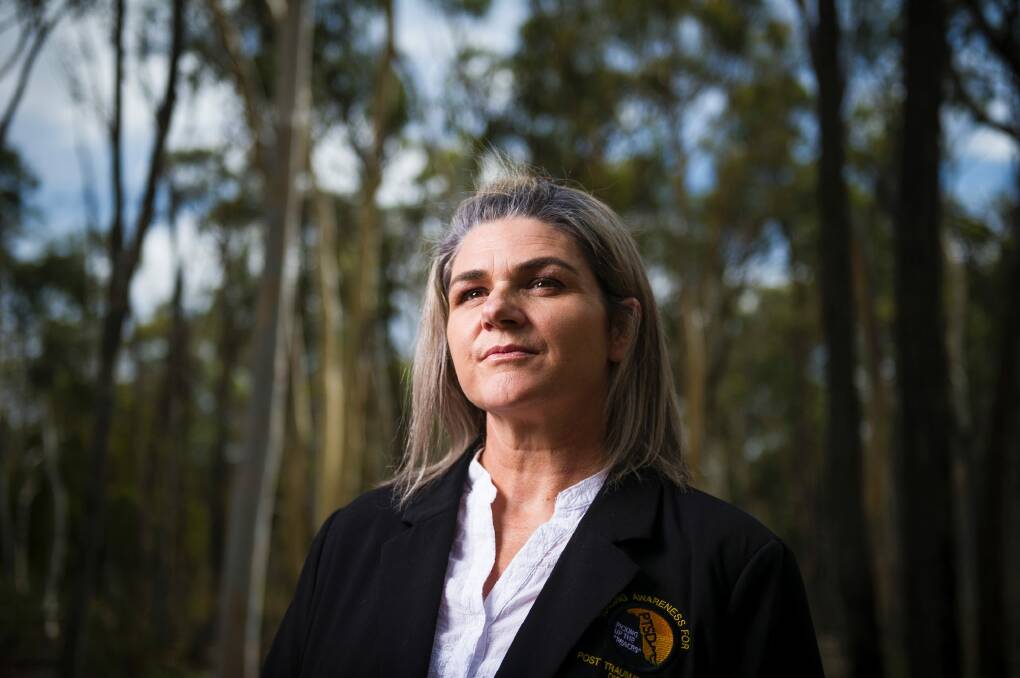 Katie Tonacia says she is not surprised by the findings of a damning report into mental health support within the AFP.  Photo: Dion Georgopoulos