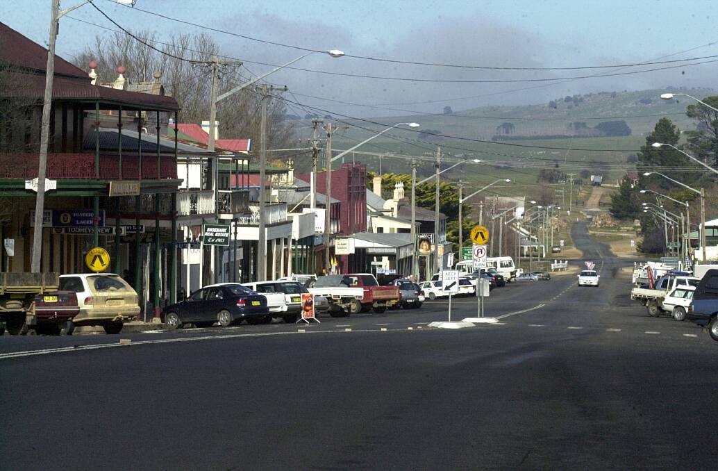 Two new pedestrian crossings are set to be opened on the Kings Highway in Braidwood. Photo: Gary Schafer