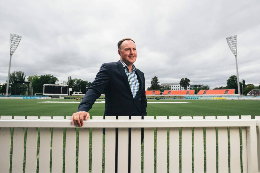 Canberra businessman and Big Bash cricket bid leader Mark McConnell. Photo: Rohan Thomson