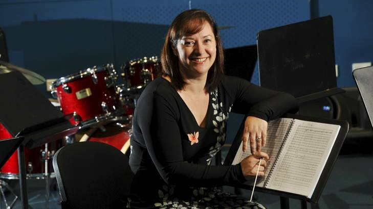 Dr. Anita Collins, Assistant Professor of Music and Arts Education, at the University of Canberra. Photo: Graham Tidy