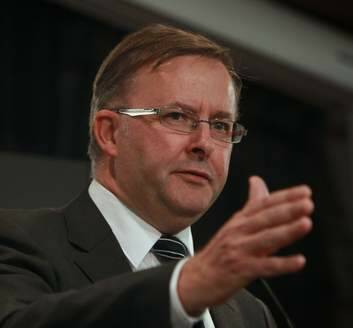 Minister for Infrastructure and Transport, Anthony Albanese. Photo: Alex Ellinghausen