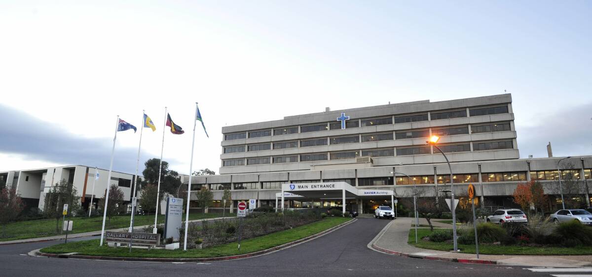 Calvary Hospital in Bruce is one of several healthcare providers in Canberra run by Catholic not-for-profit Little Company of Mary Health Care. Photo: Melissa Adams