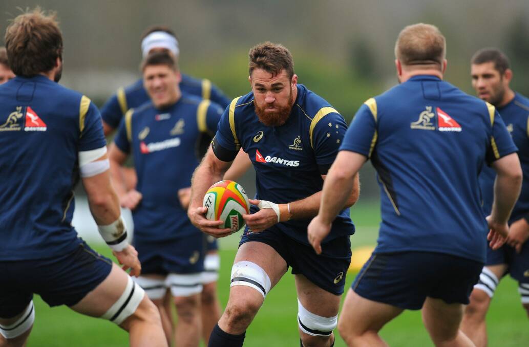 Former Wallabies captain James Horwill has earned just his second start in nine Tests. Photo: Getty Images
