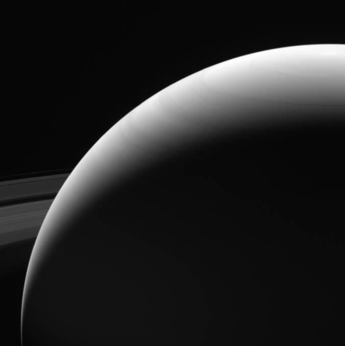 The probe disintegrated in the skies above the Saturn. Photo: AP