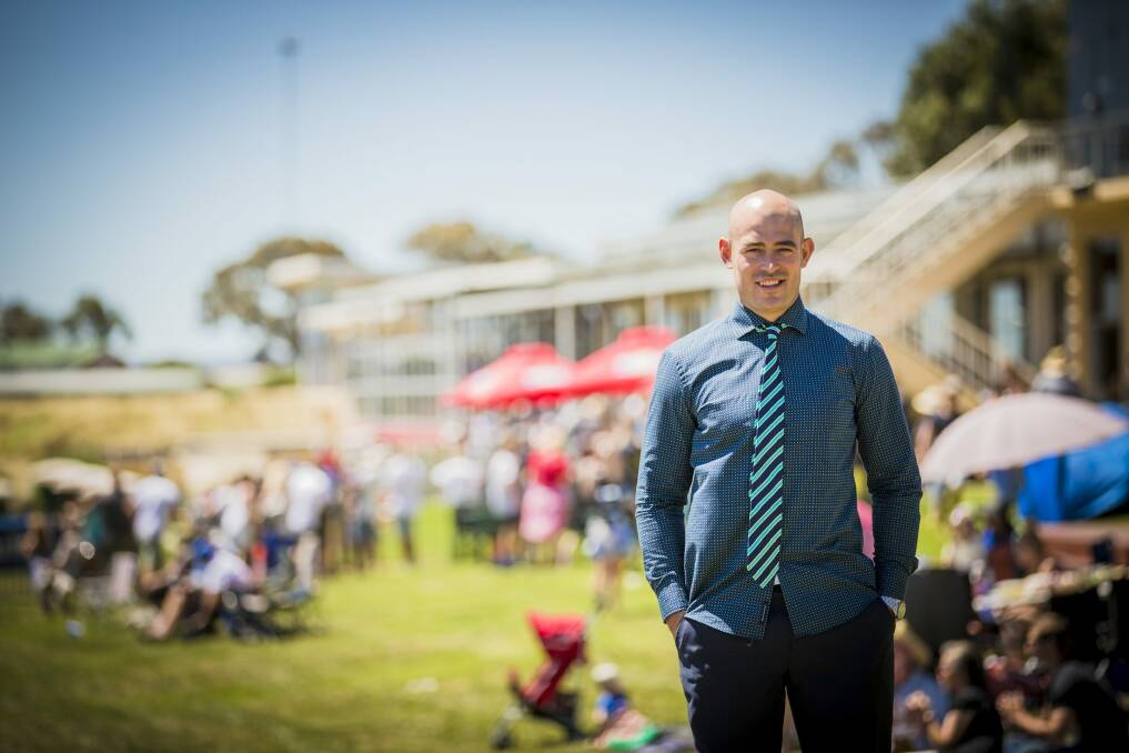 Terry Campese enjoyed a send-off at Queanbeyan's Boxing Day races before moving to the UK. Photo: Jamila Toderas