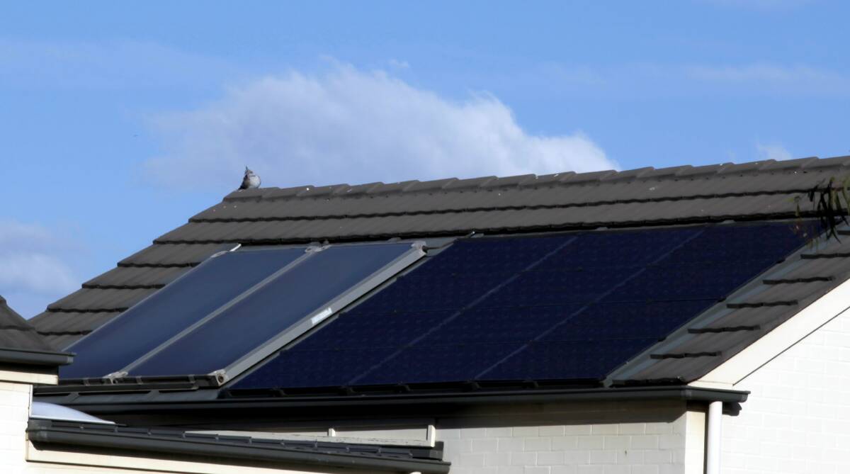 Most homes in Canberra go up to seven stars for energy ratings, with solar panels playing a large role in determining the energy efficiency level. Photo: Michele Mossop