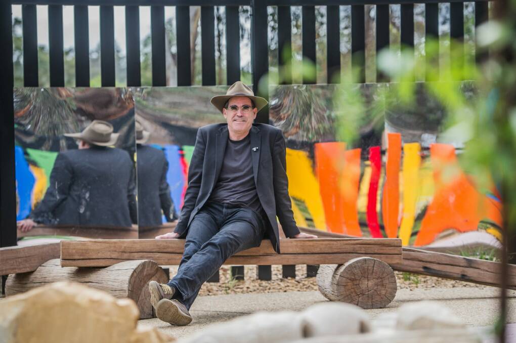 Landscape architect Neil Hobbs, who designed the Boundless playground. (in the newest updates section) Photo by Karleen Minney. Photo: karleen minney