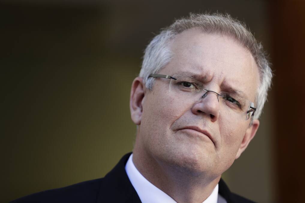 Prime Minister Scott Morrison’s plan presumably is to give “religions” exemptions not only from tax. Photo: Alex Ellinghausen