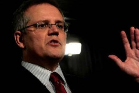 Treasurer Scott Morrison is expected to emphasise the slow growth under a Labor negative gearing policy.
