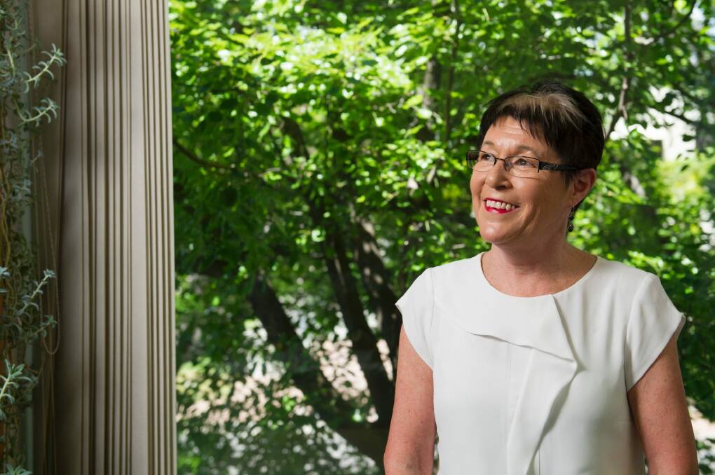 Kim Ryan, the CEO of the Australian College of Mental Health Nurses, and Canberra resident, is the ACT finalist in the inaugural Australian Mental Health Awards. Photo Jay Cronan Photo: Jay Cronan