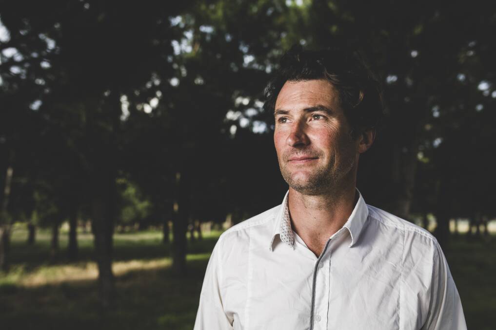 Canberra campaigner Damian De Marco, who welcomed a national memorial in the wake of the Royal Commission into child sexual abuse.  Photo: Jamila Toderas.