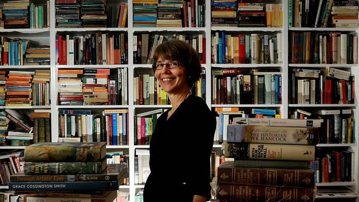 National Library of Australia director general Anne-Marie Schwirtlich at her Yarralumla home. Photo: Colleen Petch
