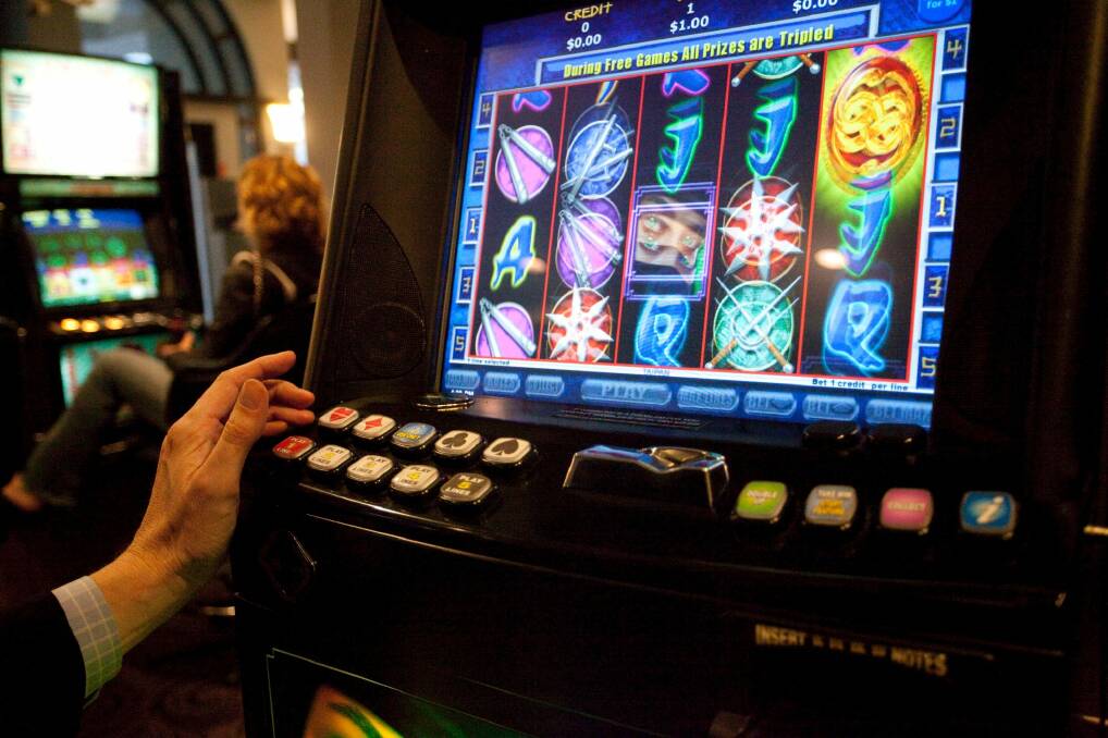 Crown employees were allegedly told to tamper with the casino's pokie machines. Photo: Arsineh Houspian
