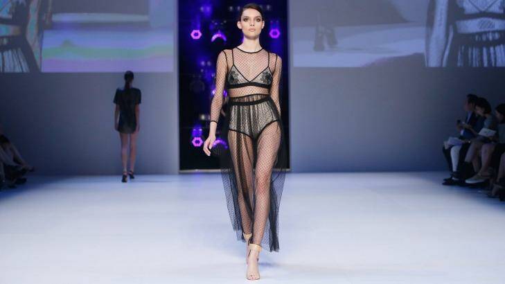 A sheer design from Alice McCall. Photo: WireImage