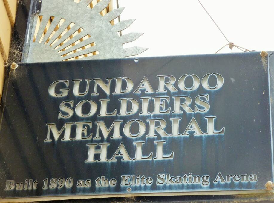 Gundaroo Soldiers' Memorial Hall will house a special wartime exhibition this Anzac weekend. Photo: Tim the Yowie Man